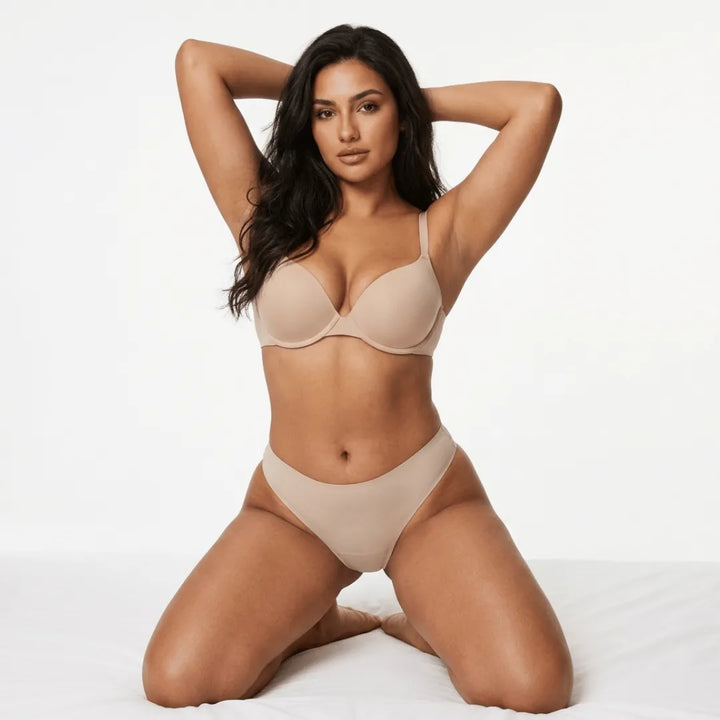 Curvella Tanga Anti Camel Toe