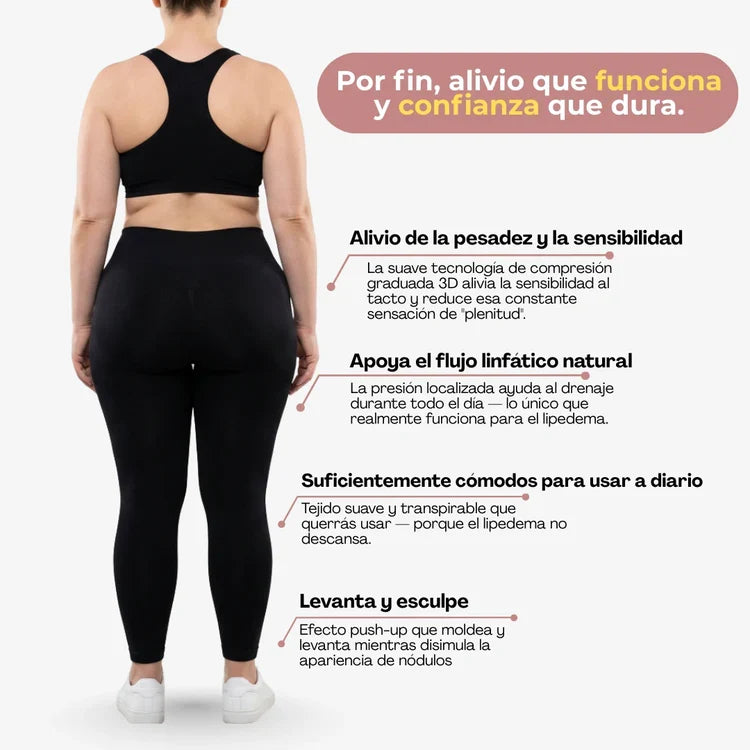 Curvella 3D Legging – Despídete del dolor y la fatiga del lipoedema de forma natural