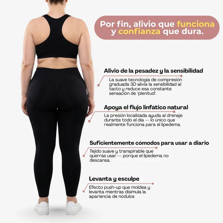 Curvella 3D Legging – Despídete del dolor y la fatiga del lipoedema de forma natural