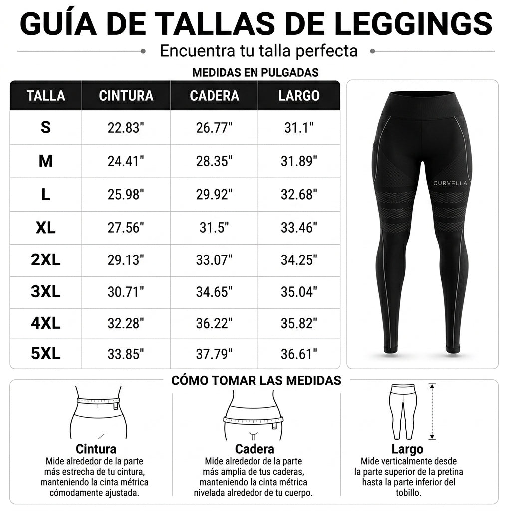 3D™ - Leggings Moldeadores y Alisadores - V2