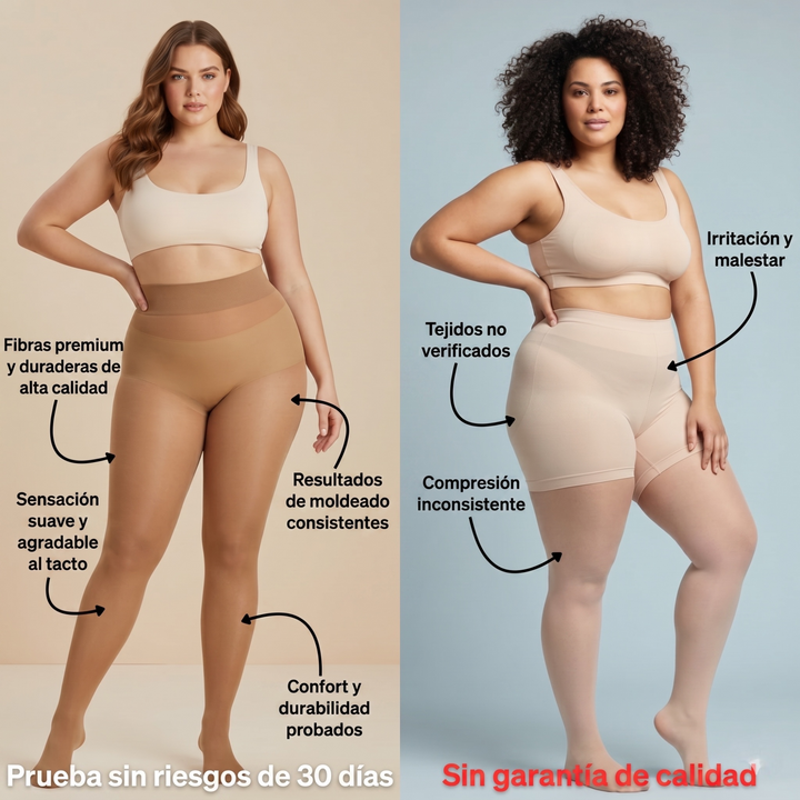 Medias anticelulíticas: redefine tu silueta sin esfuerzo (paquete de 3)