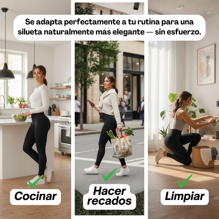 Leggings Curvella 3D: redefine tu silueta sin esfuerzo.