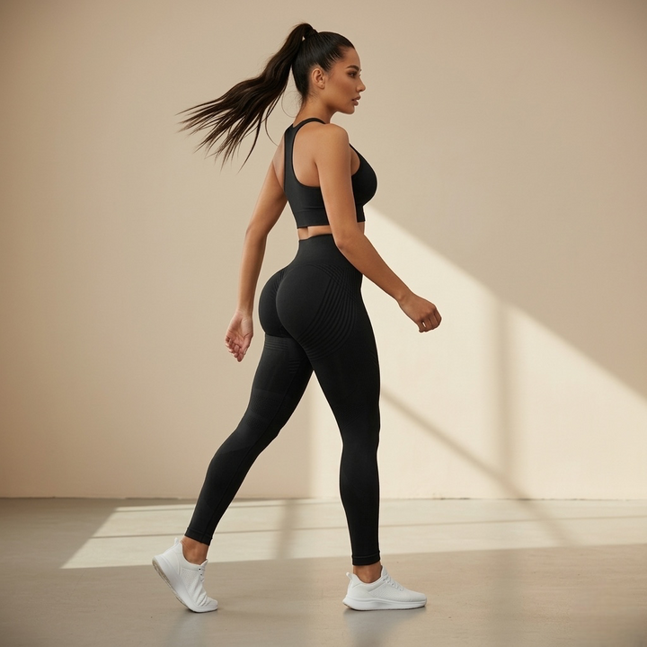 Leggings Curvella 3D: redefine tu silueta sin esfuerzo.